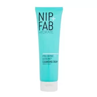 Kremy do twarzy - NIP+FAB Hydrate Hyaluronic Fix Extreme⁴ Cleansing Cream krem oczyszczający 150 ml dla kobiet - miniaturka - grafika 1