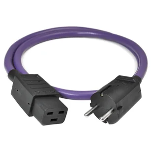 Melodika MDP16A07 - Kabel zasilający z uziemieniem 3x2.5mm2 Schuko-IEC C19 16A 0.75m 0,75m ✦ SALON ✦ ZAPYTAJ O RABAT ✦ RATY 30x0% - Kable komputerowe i do monitorów - miniaturka - grafika 1