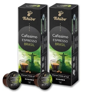 Kapsułki Tchibo Cafissimo Espresso Brasil caffe kawa zestaw 2x10 szt. kaps. - Kawa w kapsułkach i saszetkach - miniaturka - grafika 1