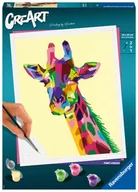 Zabawki kreatywne - CreArt. Malowanie po numerach. Żyrafa - miniaturka - grafika 1