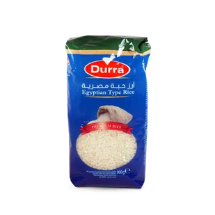 RYŻ TYP EGIPSKI OKRĄGŁY EGYPTIAN RICE 900 g Durra - Ryż - miniaturka - grafika 1