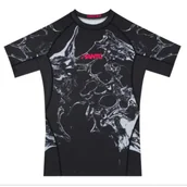 Kimona, stroje i obuwie - MANTO Rashguard Krótki Rękaw FLUX - miniaturka - grafika 1