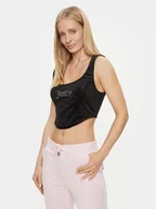 Koszulki i topy damskie - Juicy Couture Top Camina JCWCT23305 Czarny Slim Fit - miniaturka - grafika 1
