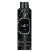 Balsamy i kremy do ciała - GUESS Uomo EST.1981 Homme DEO BODY spray 226ml - miniaturka - grafika 1