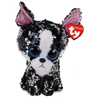 Maskotki i pluszaki - Beanie Boos Portia - Cekinowy Terier 24cm - gadżet - miniaturka - grafika 1