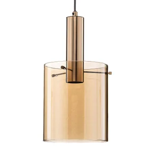 Alfa Lampa wisząca Calena, 1-punktowa, złota - Lampy sufitowe - miniaturka - grafika 2