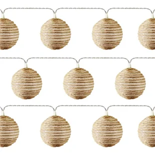 Girlanda solarna Hessian X10 2300 K - Lampy ogrodowe Girlanda solarna Hessian X10 2300 K - Lampy ogrodowe - miniaturka - grafika 1