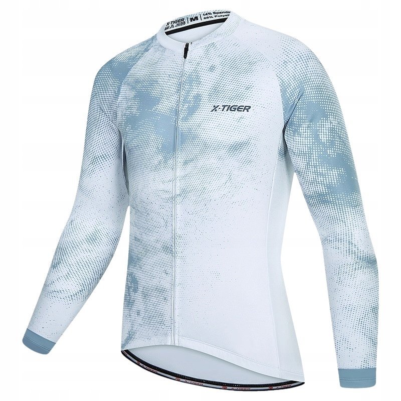 Bluzy Męskie Na Rower Ocieplane Zimowe Termoaktywne Długi Rękaw X-Tiger 3XL