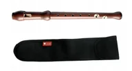 Instrumenty dęte - Flet prosty - sopran Mat Max JANKO Barokowy + pokrowiec czarny - miniaturka - grafika 1