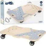 Deskorolki - Small Foot Drewniana deskorolka Roller Board - miniaturka - grafika 1