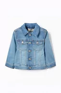 Kaftaniki dla niemowląt - zippy kurtka jeansowa niemowlęca kolor niebieski - Zippy - miniaturka - grafika 1