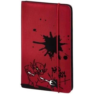 Hama Futerał na płyty CD 48szt CD-WALLET SLIM Gumka Czerwony - Pudełka i akcesoria na płyty CD - miniaturka - grafika 1