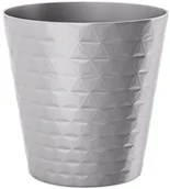 Donice - FORM PLASTIC Osłonka Diament Petit platyna 25cm - miniaturka - grafika 1