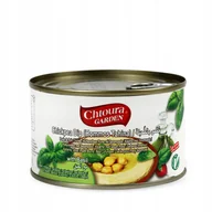 Zdrowa żywność - HUMMUS Z DODATKIEM BAZYLII LIBAN 420g CHTOURA - miniaturka - grafika 1