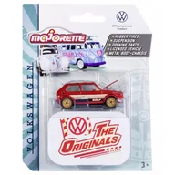 Samochody i pojazdy dla dzieci - Majorette - Volkswagen The Orginal Deluxe VW Golf MK1 czerwony 2055005 - miniaturka - grafika 1