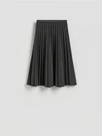 Spódnice - Reserved - Spódnica z aplikacją - ciemnoszary - miniaturka - grafika 1