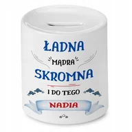 Skarbonki - Skarbonka 330 ml Dla Ignacego Syna Dziecka Prezent z Nadrukiem ze Zdjęciem + Opakowanie na prezent (wzór 02) - miniaturka - grafika 1