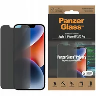 Szkła hartowane na telefon - Szkło hartowane PanzerGlass Classic Fit Privacy do iPhone 14, 13/13 Pro P2767 - miniaturka - grafika 1