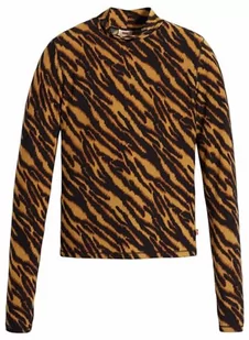 Levi's Damska bluza Mammoth Secondskin, Tiger Ikat Dijon, S - Bluzy damskie - miniaturka - grafika 1