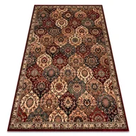 Dywany - Dywan wełniany KASHQAI 4373 300 orientalny, koniczyna beż / bordo beżowy 200x300 cm - miniaturka - grafika 1