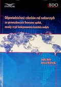 Biznes - Odpowiedzialność członków rad nadzorczych za sprawozdawczość finansową spółek zasady i tryb funkcjonowania komitetu audytu - miniaturka - grafika 1