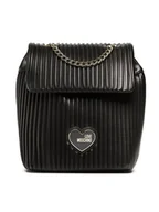 Plecaki - LOVE MOSCHINO Plecak JC4046PP1GLA1000 Czarny - miniaturka - grafika 1