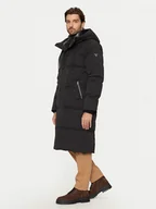 Płaszcze męskie - Guess Płaszcz zimowy M4BL44 WGJR2 Czarny Regular Fit - miniaturka - grafika 1