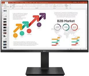 Monitor 23.8" LG 24BP45SP-B - Monitory - miniaturka - grafika 1