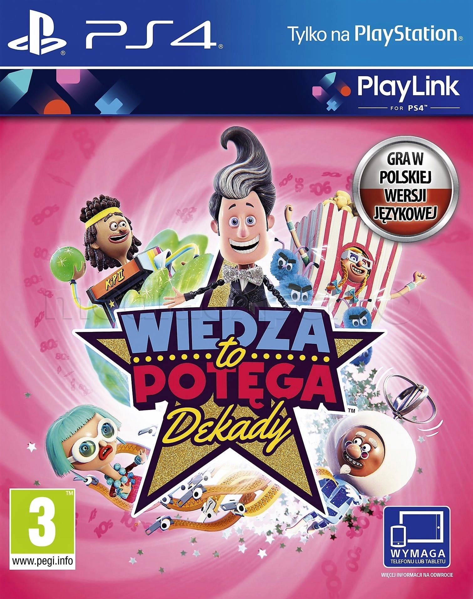 Sony Wiedza to Potęga: Dekady