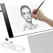 Tablice dla dzieci - Tablica Do Rysowania Deska Kreślarska Kalka A4 Led - miniaturka - grafika 1