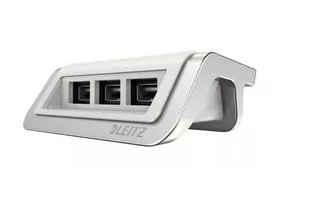 Esselte Ładowarka USB Leitz Style, 3 porty, arktyczna biel ES1208-10 - Ładowarki do telefonów - miniaturka - grafika 2