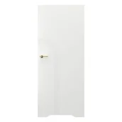 Drzwi wewnętrzne - Drzwi wewnętrzne pełne z podcięciem wentylacyjnym Trim E białe 60 prawe 5905733697020 - miniaturka - grafika 1