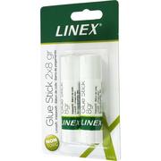 Kleje biurowe - Klej w sztyfcie LINEX 2x8g blister 400107631 - miniaturka - grafika 1