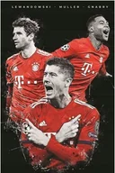 Podkładki pod mysz - PODKŁADKA POD MYSZ Nadruk 22x18cm Bayern Robert Lewandowski Tekst Prezent - miniaturka - grafika 1