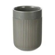 Kubki na szczoteczki do zębów - Kubek na szczoteczki Athens 7,9 x 11,2 cm szaro-złoty - miniaturka - grafika 1