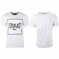 Koszulki męskie - Everlast Koszulka Męska T-shirt Biała R.l - miniaturka - grafika 1