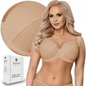 Biustonosze - Biustonosz Maxi, Vena Vb-11, Fullcup, Beżowy , 65K - miniaturka - grafika 1