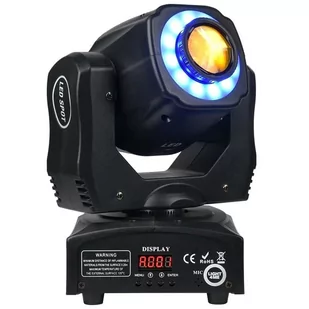 LIGHT4ME MINI SPOT 60 RING głowica ruchoma LED - Oświetlenie i efekty wizualne - miniaturka - grafika 1