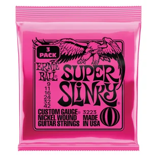 Struny do gitary elektrycznej Ernie Ball 3223 - Struny gitarowe  - miniaturka - grafika 1
