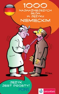 1000 najważniejszych słów w języku niemieckim - Książki do nauki języka niemieckiego - miniaturka - grafika 1