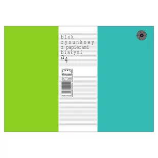 Fl Blok Rysunkowy Biały 15Ka4 - Dekoratorstwo Fl Blok Rysunkowy Biały 15Ka4 - Dekoratorstwo - miniaturka - grafika 1