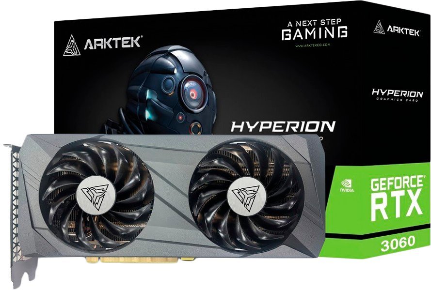 ARKTEK NVIDIA GeForce RTX 3060 Hyperion 12GB V4 GDDR6 AKN3060D6S12GH1