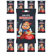 Gumy do żucia, lizaki, dropsy - Wadowice Skawa Korsarz Draże kokosowe 70 g x 10 sztuk - miniaturka - grafika 1