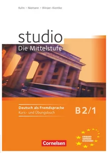 Studio d B2/1 Kursbuch mit Übungsbuch +CD - Cornelsen - Pozostałe języki obce - miniaturka - grafika 1