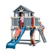 Place zabaw - Domek Drewniany Plac Zabaw Ze Zjeżdżalnią I Piaskownicą Backyard Discovery - miniaturka - grafika 1