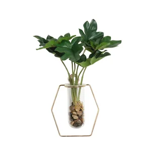 SPLENDID Filodendron sztuczny 35cm w szkle - Sztuczne kwiaty - miniaturka - grafika 1