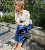 Torebki damskie - Torebka welurowa Menbur - miniaturka - grafika 1