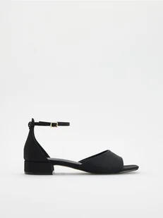 Reserved - Sandały na obcasie - czarny - Moda i Uroda OUTLET - miniaturka - grafika 1
