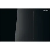 Stelaże i zestawy podtynkowe do WC - Geberit 115.620.SJ.1 SIGMA70 Klawisz przedni czarny - miniaturka - grafika 1