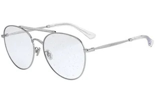 Okulary Jimmy Choo Abbie/G/S damskie zerówki - Okulary przeciwsłoneczne - miniaturka - grafika 1